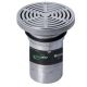 150mm Round Floor Grate Heel Proof & Strainer 304 Stainless 100mm Outlet FW-150BR-304 