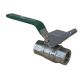 15mm Lockable Ball Valve Lever Handle Female Gas Water Approved 1/2