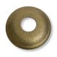 20mm BSP X 10mm Rise Cover Plate Rough Brass Metal 