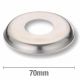 20mm BSP X 10mm Rise Cover Plate Marine Grade 316 Stainless 