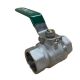 32mm Ball Valve Lever Handle Female Gas Water Approved 1-1/4
