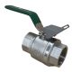 40mm Lockable Ball Valve Lever Handle Female Gas Water Approved 1-1/2