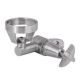 Cam Action Bubbler Metal Mouthguard 45 Degree Stainless Steel T3MSSBUB45C 