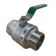 50mm Ball Valve Male x Female Lever Handle Gas Water Approved 2