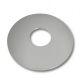 90mm Round Tilers Boo Boo Cover Plate Chrome Metal