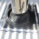Aztec AMBF250B BAL Metal Roof Pipe Flue Flashing Kit Black Suit Pipe OD 266mm