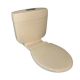 Caroma Slimline Ivory Dual Flush Connector Toilet Cistern & Seat 4.5/3 Litre 233030I