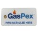 Gas Pex Tags Pack 10 GPZ-TAG