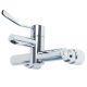 Gentec Tempset Thermostatic Exposed Wall Mixer Tap 100mm Lever MVPM30100