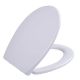 Haron TS-1900 Miami Toilet Seat With Slow Close Quick Release Stainless Hinges 
