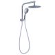 Nero Dolce Chrome Twin 2 In 1 Shower With 250mm Head NR250805BCH