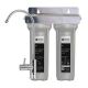 Puretec Basic TW1 Mains Twin Undersink Water Filter System With Faucet Kit 