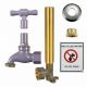 Recycled Lilac Water Kit 18mm With Extended Lugged Elbow RW19K