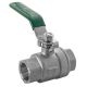 15mm Stainless Steel Ball Valve Lever Handle Gas Water Approved 1/2