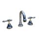 Traditions Lever Basin Set Chrome Gold Ceramic Disc Swivel Outlet TL1027