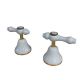 Traditions Lever Basin Top Assembly Ivory Gold Ceramic Disc TL2625 