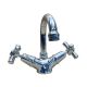 Traditions Twinner Basin Tap Chrome Ceramic Disc Swivel Outlet STC114