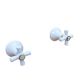 Traditions Wall Top Assembly White Gold JV Washer ST0152 (Pair)