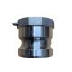 25mm Type A Camlock Male Adaptor to Female BSP Coupling Alloy