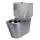 Wall Faced Toilet Suite Close Couple S Trap Stainless Steel WC-SSWFCCS