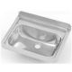 Wall Hand Basin 500mm No Tap Hole Stainless Steel HB-KIT