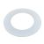 100mm Round Flat PVC Cover Plate White Suit DWV