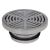 150mm Round Drop In Floor Grate Heel Proof Suit 100mm Outlet 304 Stainless FW-150R-304