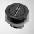 Caroma Round Cistern Button Dual Flush Satin Black 415028BL 