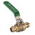 15mm Copper Press Water Ball Valve Lever Handle Watermark 1/2