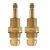 Easytap TZ2046 1/4 Turn Dorf Liano Tap Spindles Clockwise Close 20 Teeth Brass