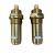 Easytap TZ2060CON 1/4 Turn Raymor Basin Tap Spindles Ceramic Lever Contra 16 Teeth (Pair)