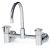 Gentec Cleanline Capstan Wall Mount Exposed Set 165mm Curved Spout 4 Star 7.5L/Min CAP0010
