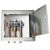 Gentec Flomix MVS60153 Thermostatic Mixing Valve Hinged Lid Recessed Stainless Box 3 Hole 