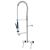 Gentec Pre Rinse Unit Wall Mount Spray Arm With 100mm Lever Recess Valves 6 Star 3 L/Min JETF3000