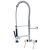 Gentec Pre Rinse Unit Wall Mount Tap With Pot Filler Hot Cold Lever Handles JETF3000W 