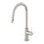 Nero Mecca Brushed Nickel Pull Out Sink Mixer With Vegie Spray NR221908BN