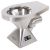 Pedestal Toilet Pan P Trap Stainless Steel WC-SSPP 