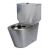 Wall Faced Toilet Suite Close Couple P Trap Stainless Steel WC-SSWFCCP