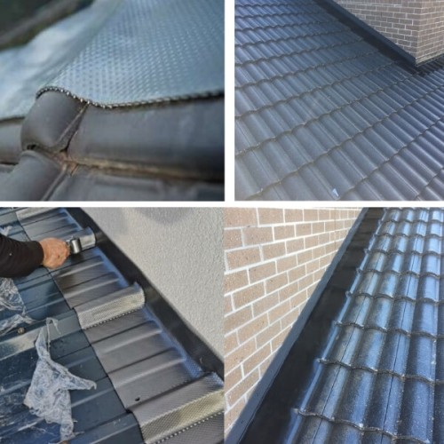 Leadax 400mm X 6m Terracotta Roof Flashing