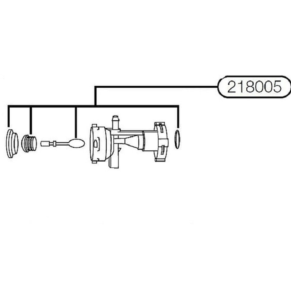 Caroma Water Wafer Invisi Inlet Washer Kit Plumbing Sales