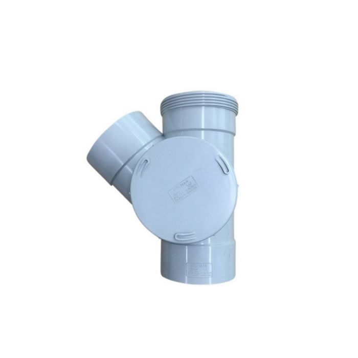 100mm X 45 Deg Left Hand Access Junction Dwv