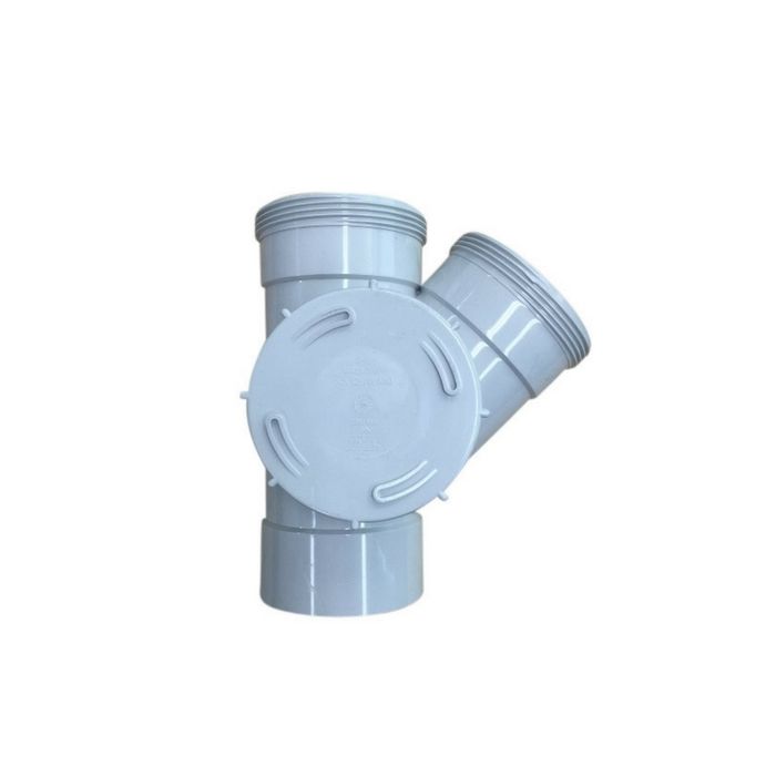 100mm X 45 Deg Right Hand Access Junction Dwv 