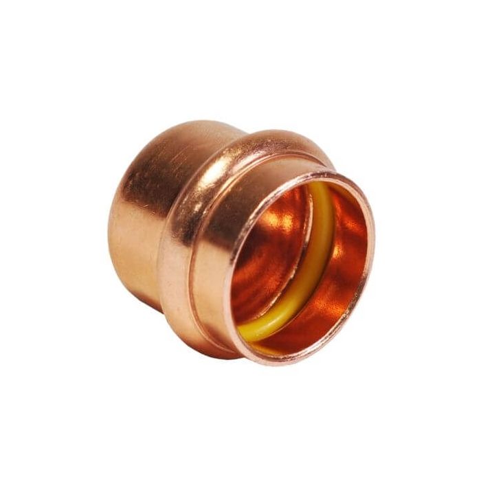 20mm End Cap Gas Copper Press