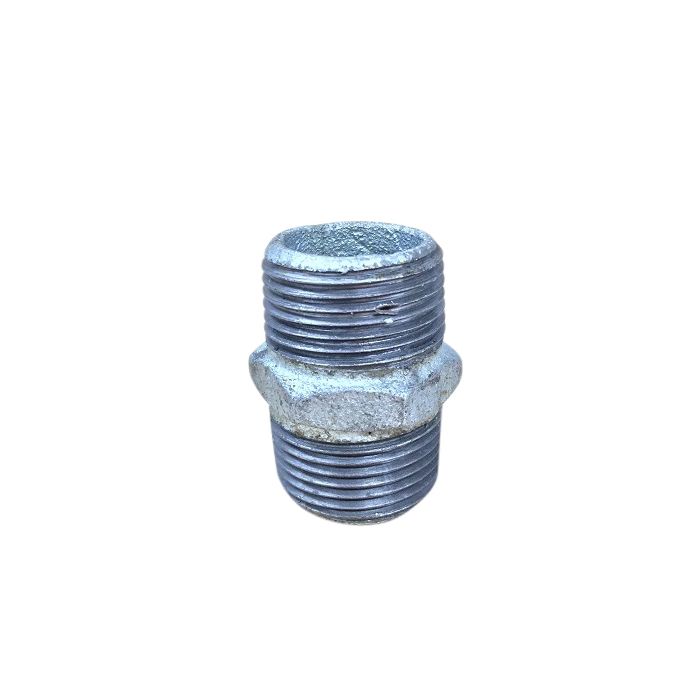 15mm Galvanised Hex Nipple