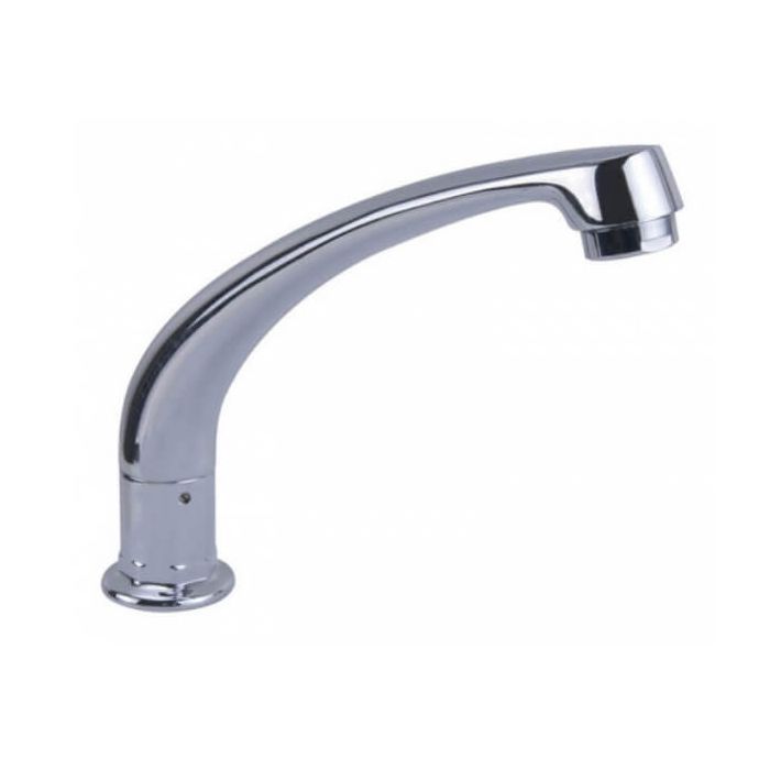 180mm Cast Hob Swivel Tap Outlet Chrome