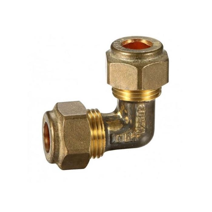 20mm C x C Copper Olive Elbow Compression 
