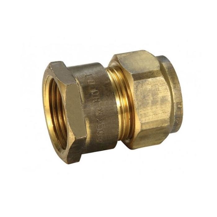 20mm Female BSP X 20C Copper Olive Union Compression 