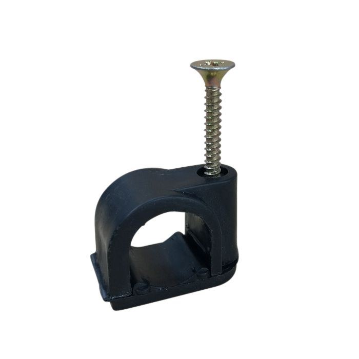 20mm Saddle Clip Pex Pipe Metal Screw Closed
