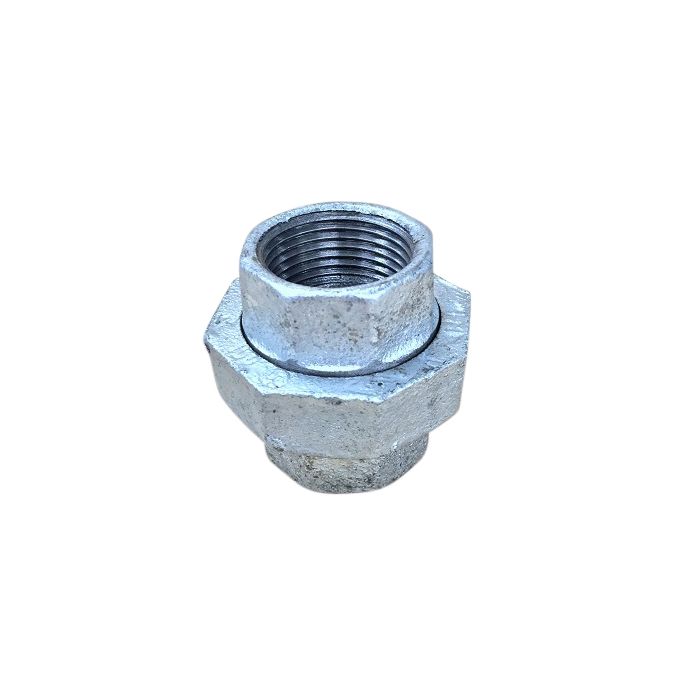25mm Galvanised Barrel Union BS F&F