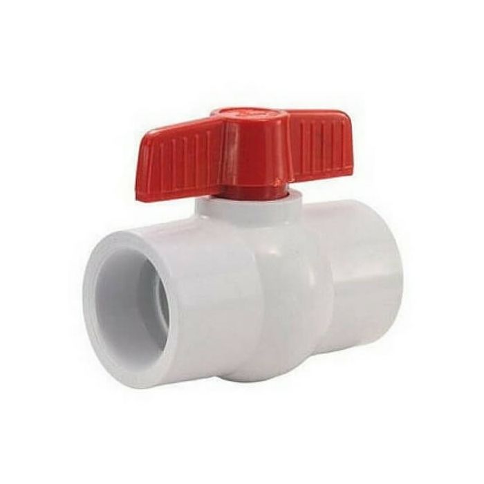 32mm Pvc Ball Valve Solvent Weld Teflon Seat 